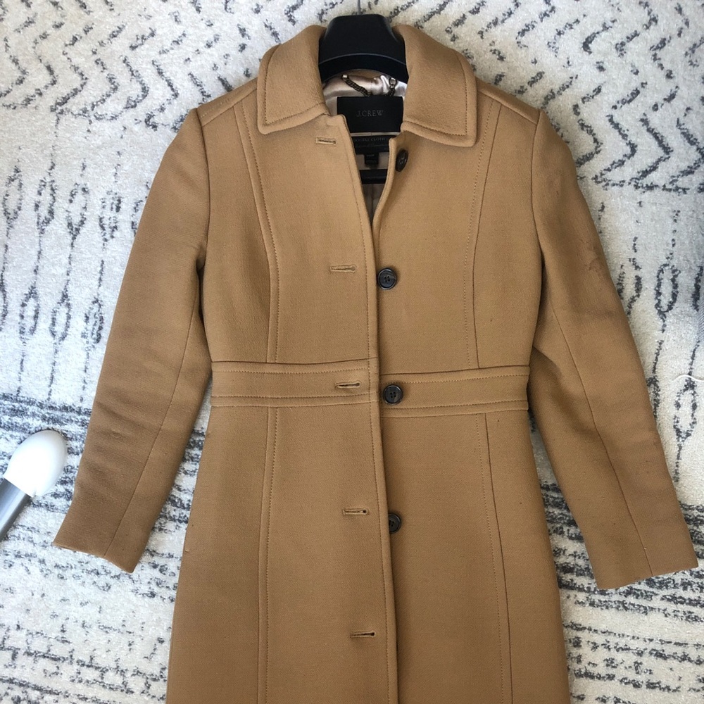 Jcrew petite wool coat with thinsulate